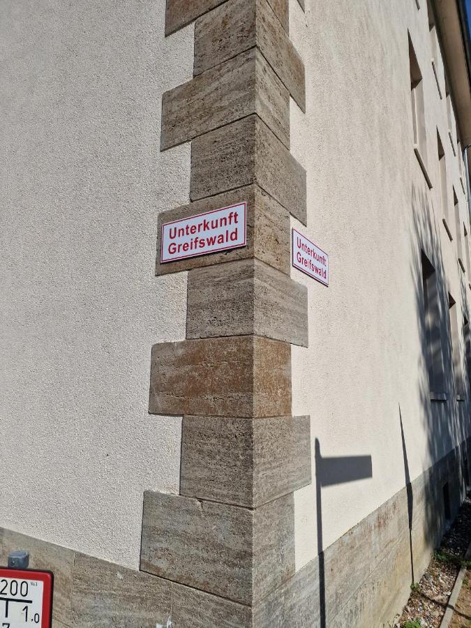 Unterkunft Greifswald Eksteriør bilde